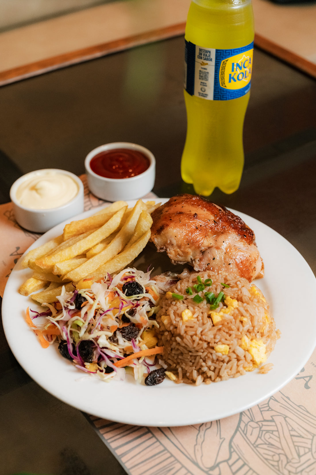 1/8 Brasa + Guarnición + Ensalada