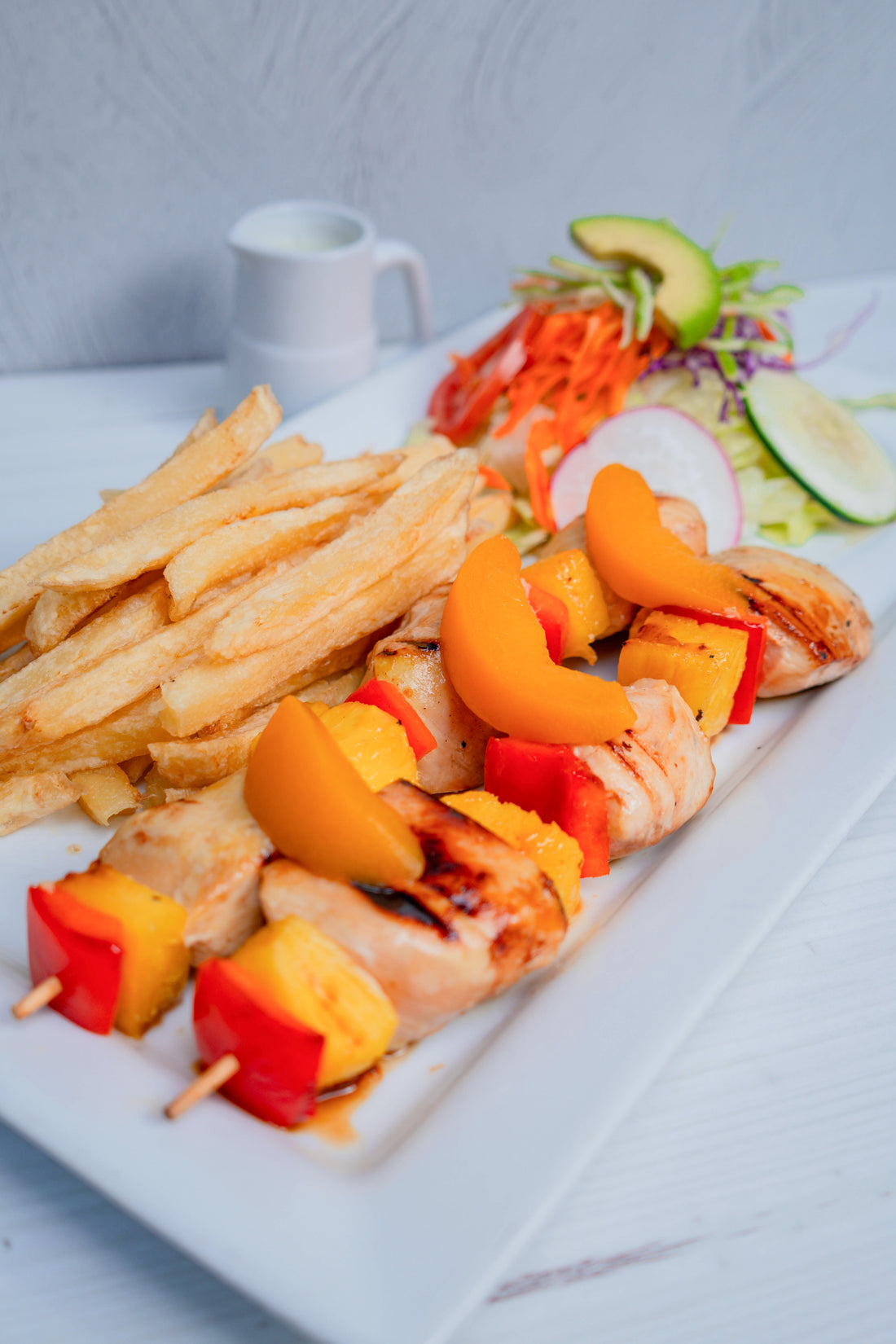 Brocheta Hawaina de Pollo